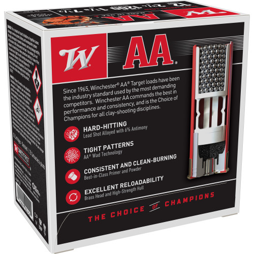Winchester Ammunition AA Heavy Target 12 Gauge 2.75 in #7.5 Shot Shotshell Shotgun Ammo - 25rd Box - Image 2