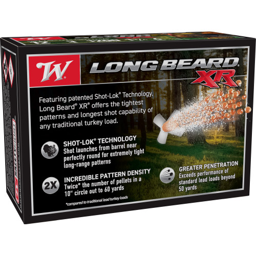 Winchester Ammunition Long Beard XR 12 Gauge 3 in #6 Shot Shotshell Shotgun Ammo - 10rd Box - Image 2