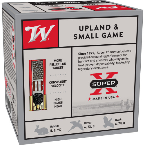 Winchester Ammunition Super-X 28 Gauge 3 in #7.5 Shot Shotshell Shotgun Ammo - 25rd Box - Image 2