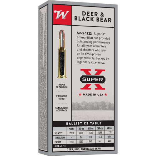 Winchester Ammunition Super-X 30-30 Winchester 150gr Hollow Point Rifle Ammo - 20rd Box - Image 2