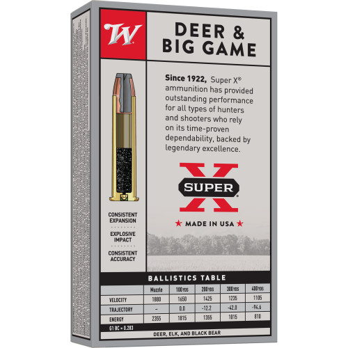 Winchester Ammunition Super-X 45-70 Government 300gr Hollow Point Rifle Ammo - 20rd Box - Image 2