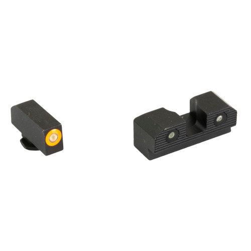 XS Sights R3D Night Sights for Glock 43 Orange - Image 2