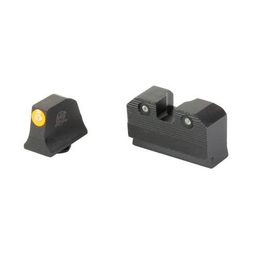 XS Sights R3D Night Sights For Glock 19 Sup Hght Orange