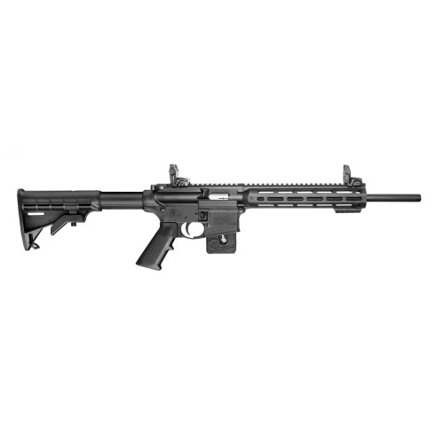 Smith & Wesson M&P15-22 22 LR Rifle — 10 Rounds — Black — Flip-Up
