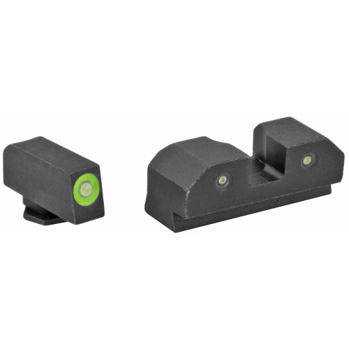 XS R3D Night Sights for Glock Small Frame, Green - view 2