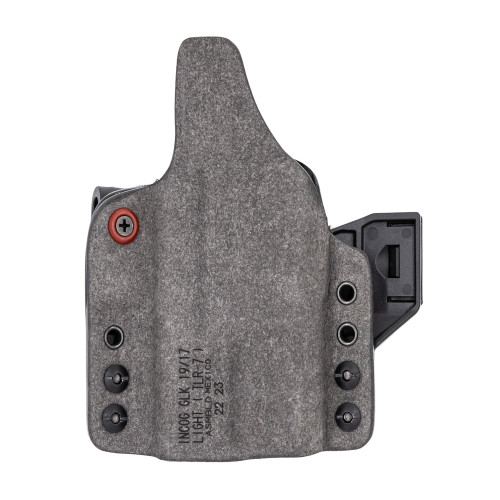 Safariland INCOG-X Glock 17/19 with Light Right-Hand IWB Belt Clip Holster - Black - additional view 2