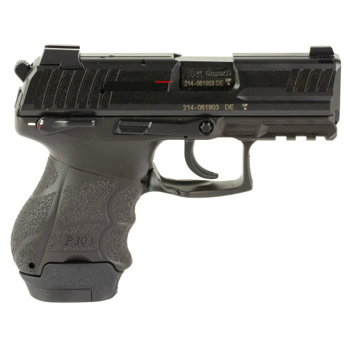 Heckler & Koch P30SK Subcompact 9mm Pistol - 3.27in, 15rd, V3 DA/SA, Night Sights, Black - additional view 2