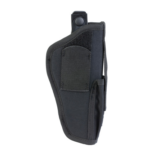 Uncle Mike's Ambidextrous Hip Holster with Mag Pouch - Size 5, Large Auto 5in, Black Kodra Nylon - View 2