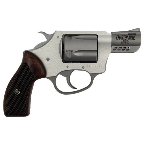 Charter Arms Coyote 380 ACP 2" Ported 5rd Revolver - Stainless Steel