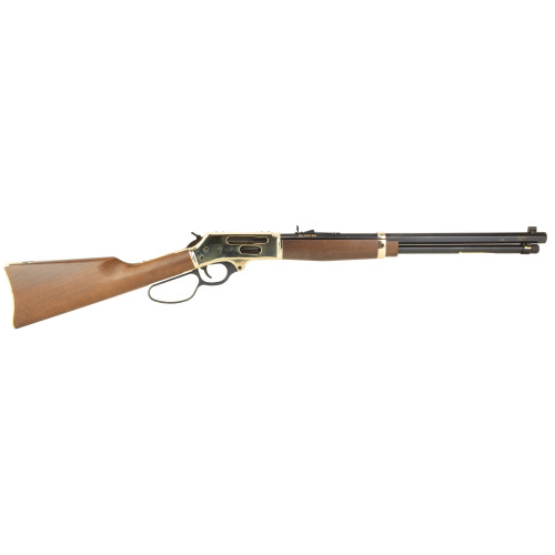 Henry Brass Side Gate 30-30 Win 20" 5rd Large Loop Lever Action Rifle - additional view 2