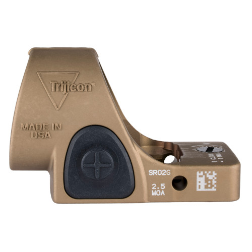 Trijicon SRO 1x 2.5 MOA Green Dot Reflex Sight - Coyote Brown