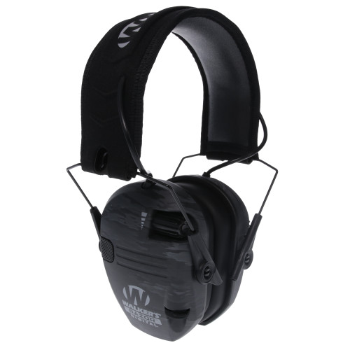 Walker's Razor Electronic Earmuff Hearing Protection Camo, Ghost