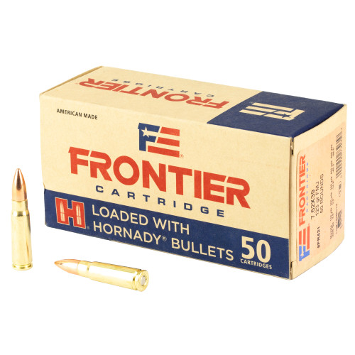 Frontier 7.62x39 123gr FMJ Rifle Ammo 50rd - View 1