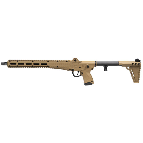 Kel-Tec Sub 2000 Gen 3 16.1" 9mm 10rd Carbine for Glock Mags Black/Tan - View 1