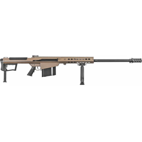Barrett M107A1 29" 50 BMG 10rd Semi-Auto Rifle Flat Dark Earth - View 1