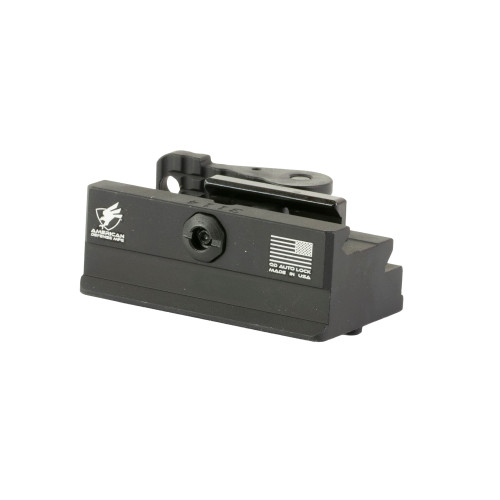 American Defense Mfg. ARCA to Picatinny for ARCA Swiss Tripod Head Mount Black - View 2