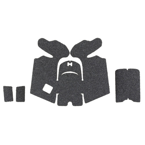 Hogue Wrapter Grit Adhesive Grip for Glock 19/44 Grip Accessories Black - View 1