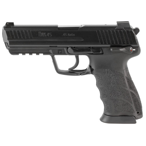 HK HK45 V1 4.46" 45 ACP 10rd DA/SA Full Size Pistol, Night Sights, Black - View 1