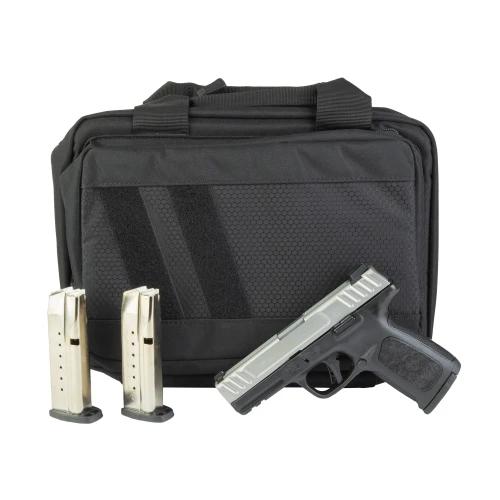 S&W SD9 2.0 4" 9mm 16rd Striker Fired Pistol Bundle Black Silver - View 1