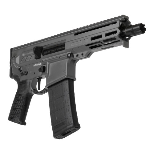 CMMG Dissent MK4 300 Blackout 6.5in 30rd AR Pistol Tungsten - View 1