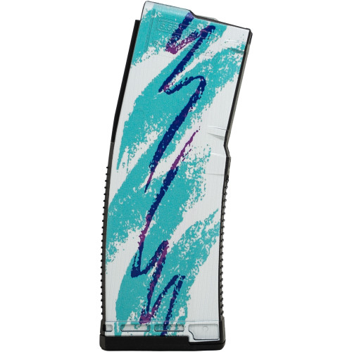 Amend2 Mod-A AR-15 5.56 NATO 223 Rem 30rd Magazine Jazz Pattern White - View 1