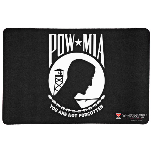 Buy Tekmat Pistol Mat POW MIA, Black at the best prices only on utfirearms.com