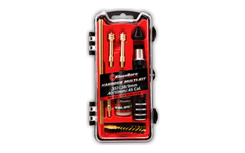 Buy KleenBore Multi-Handgun Cleaning Kit .38-.45 Caliber at the best prices only on utfirearms.com