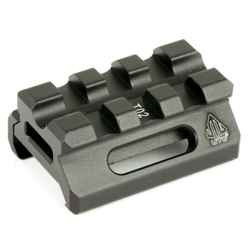 Buy UTG SS Slim Picatinny Riser Mount 0.5" Height 3 Slots at the best prices only on utfirearms.com