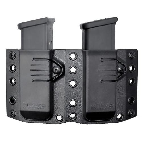 Buy Bravo Double Mag Pouch for Glock 19/P320 - Large Black at the best prices only on utfirearms.com
