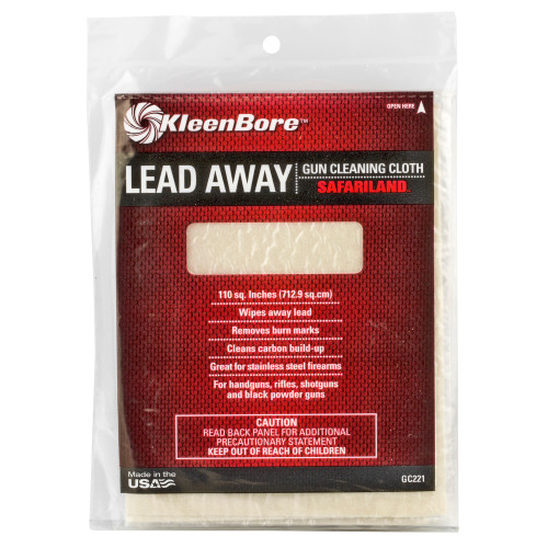 Buy KleenBore Lead Away Gun Cloth at the best prices only on utfirearms.com