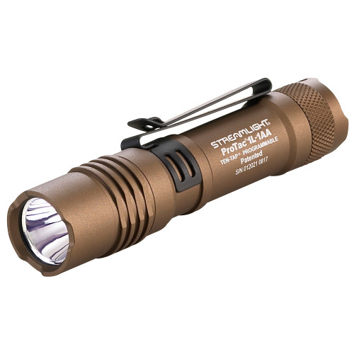 Buy ProTac 1L/1AA Coyote Brown for Compact and Versatile Tactical Lighting at the best prices only on utfirearms.com