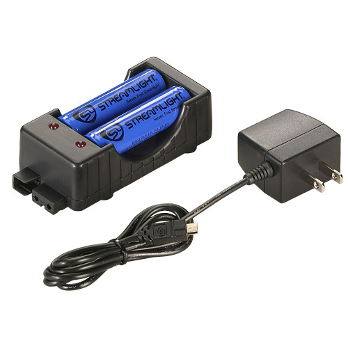 Buy 18650 Charger Kit (120V) with Battery for Convenient Recharging at the best prices only on utfirearms.com