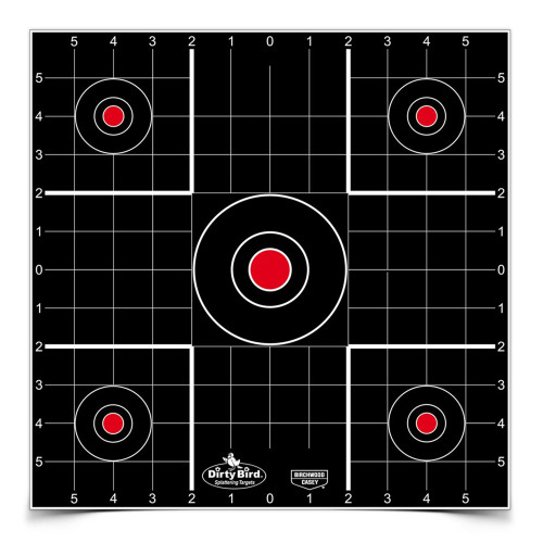 Buy Dirty Bird Sight-In Target 12-12 at the best prices only on utfirearms.com