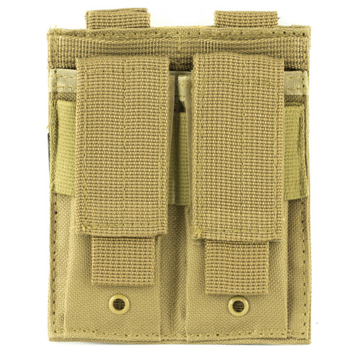 Buy NcStar Vism Double Pistol Mag Pouch Tan at the best prices only on utfirearms.com