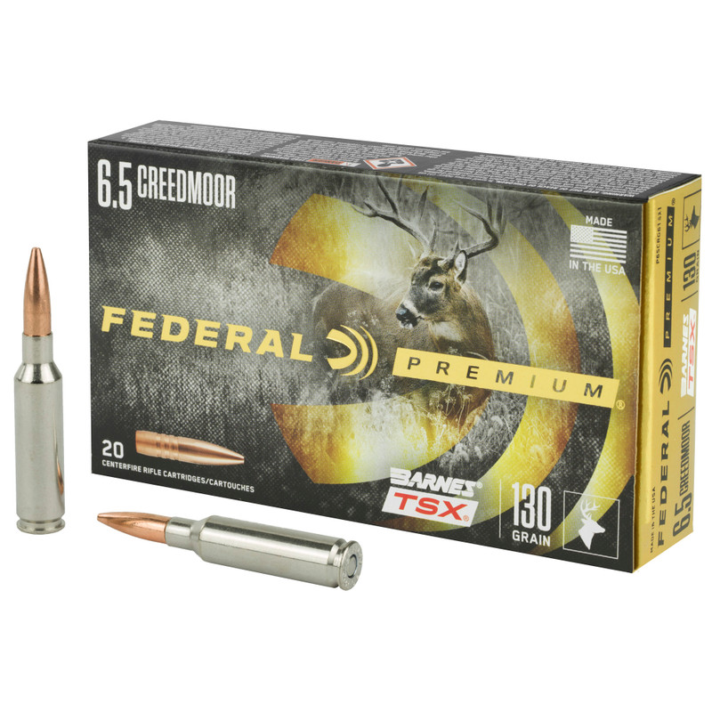 Buy Federal Premium | 6.5 Creedmoor | 130Gr | Triple Shock X | Rifle ammo at the best prices only on utfirearms.com