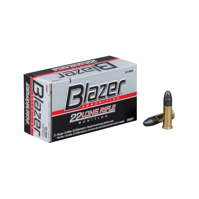 Buy Blazer | 22 LR | 40Gr | Lead Round Nose | Rimfire ammo at the best prices only on utfirearms.com