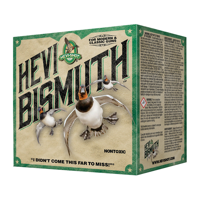 Buy HEVI-SHOT HEVI-Bismuth | 12 Gauge 3" | #2 | Shot | Shot Shell ammo at the best prices only on utfirearms.com