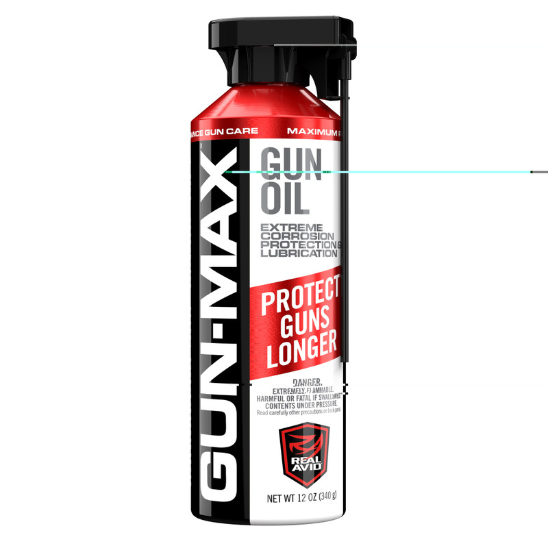 Buy Real Avid Gun-Max gun oil in a 12oz container at the best prices only on utfirearms.com