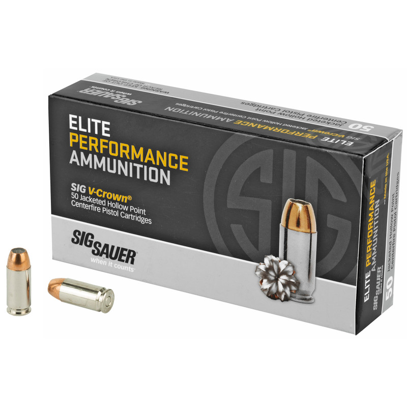 Buy SIG Ammo .40S&W 165gr JHP 50/500 Rounds Ammunition at the best prices only on utfirearms.com