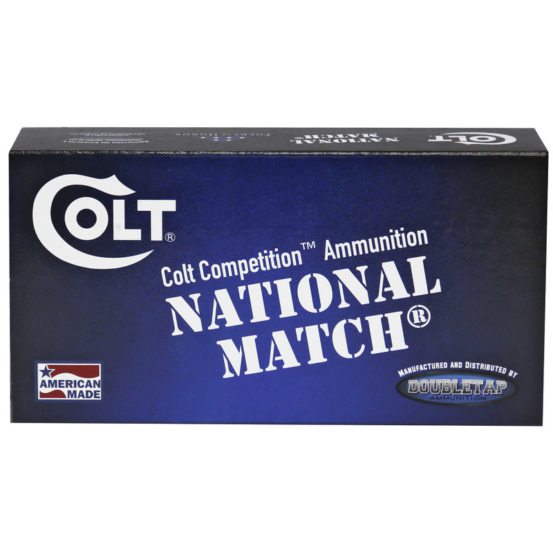 Buy Colt National Match | 9MM | 124Gr | Full Metal Jacket | Handgun ammo at the best prices only on utfirearms.com