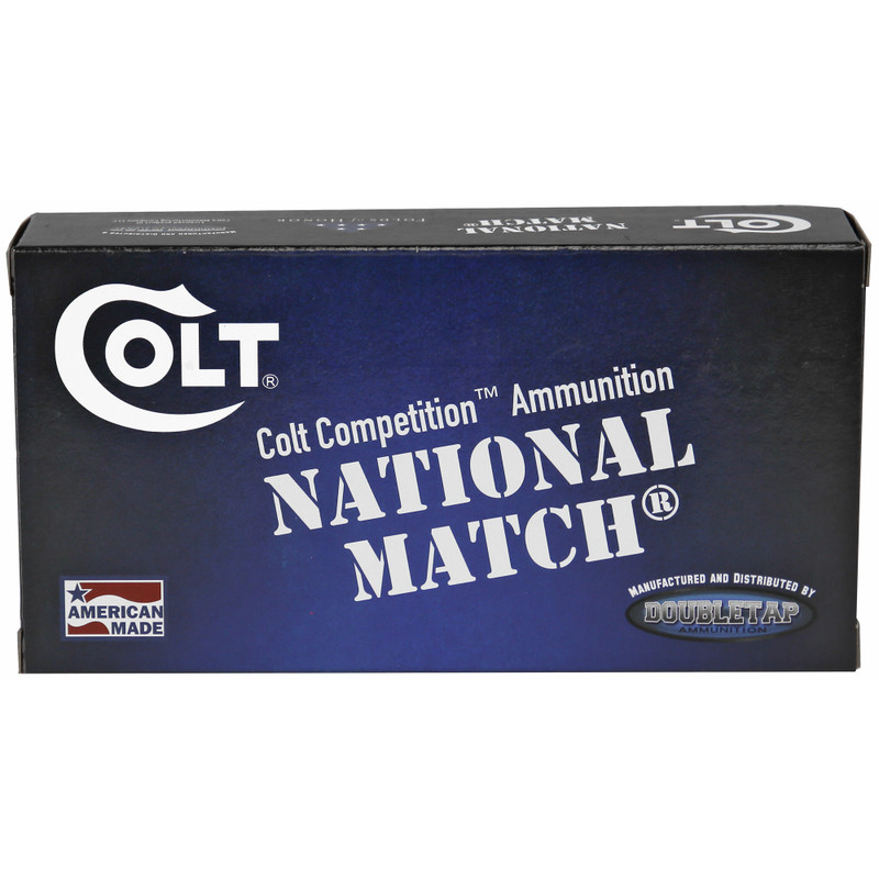 Buy Colt National Match | 10MM | 180Gr | Full Metal Jacket | Handgun ammo at the best prices only on utfirearms.com