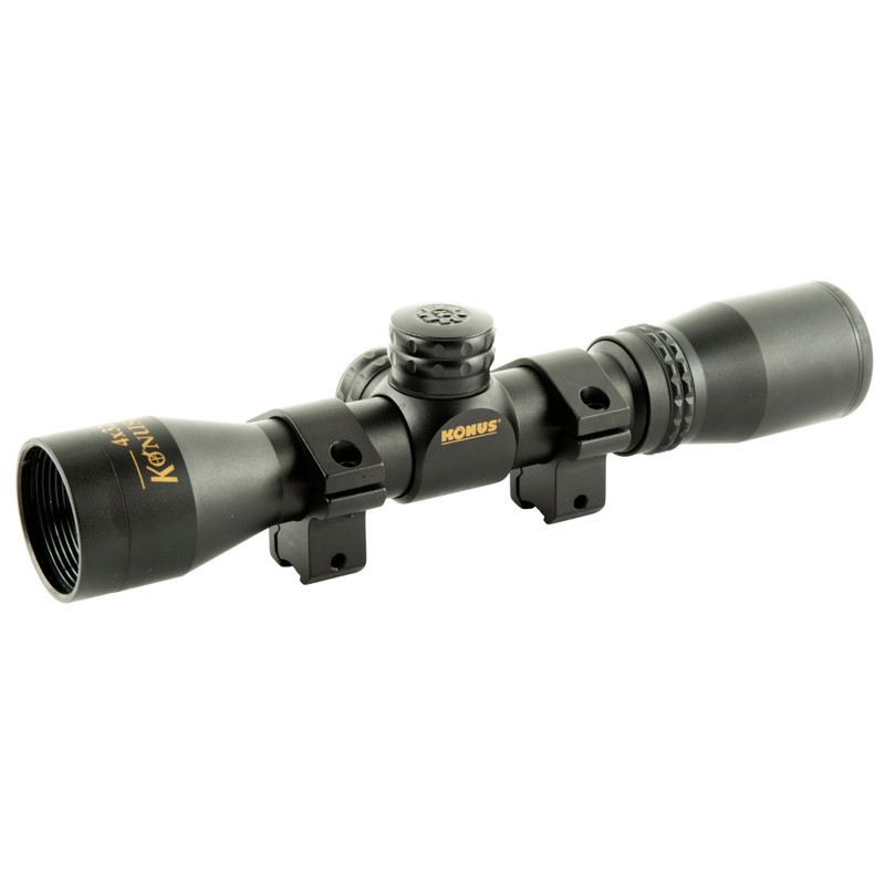 Buy Konus Konuspro 4x32 Matte Black Riflescope at the best prices only on utfirearms.com