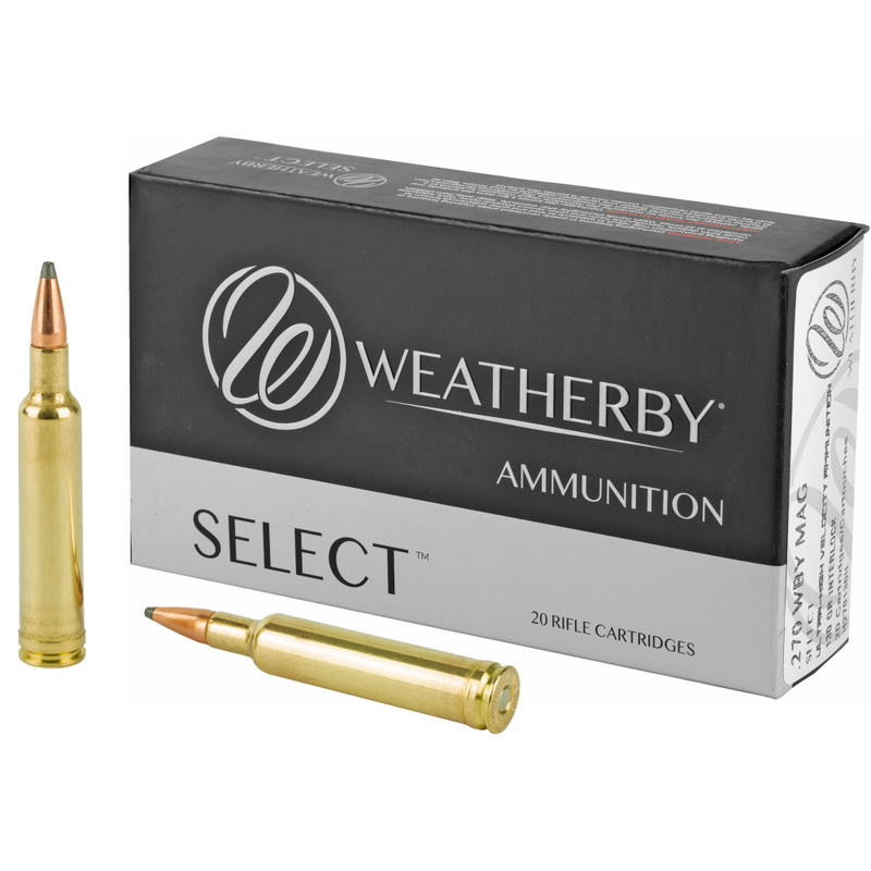 Buy Select | 270 Weatherby Magnum | 130Gr | InterLock | Rifle ammo at the best prices only on utfirearms.com