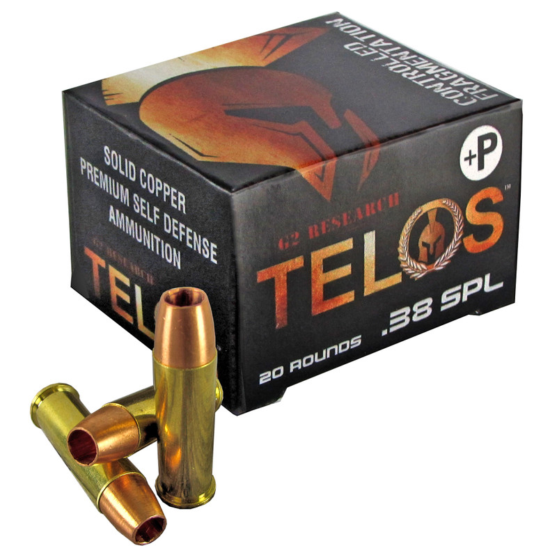 Buy Telos | 38 Special | 105Gr | Copper | Handgun ammo at the best prices only on utfirearms.com