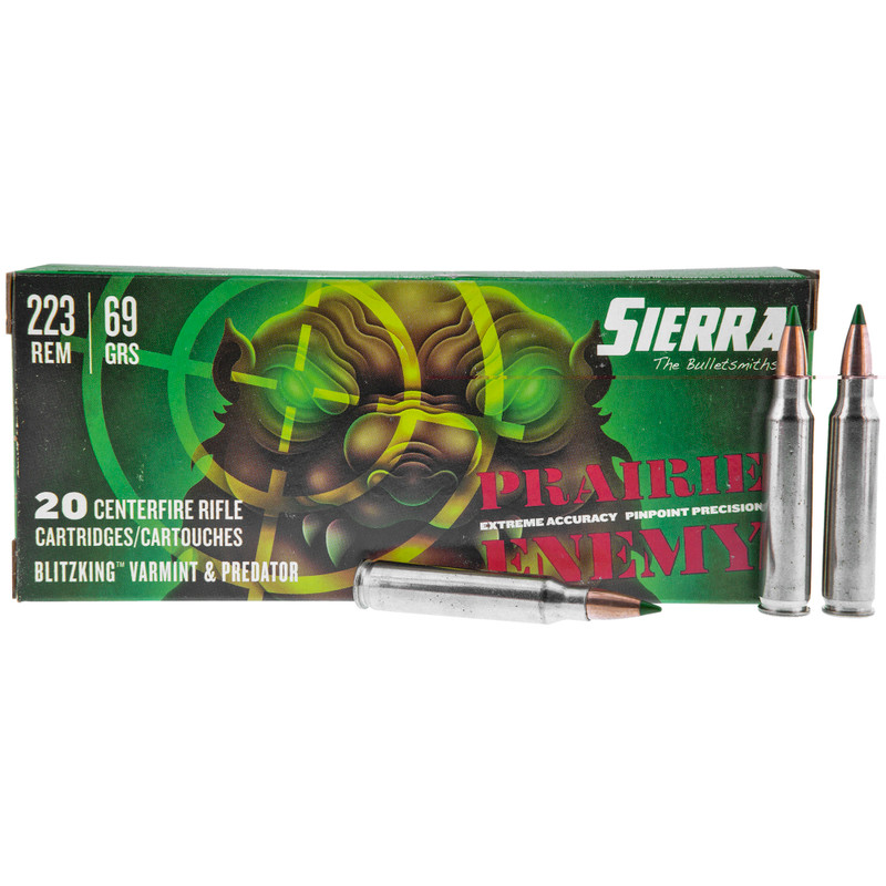 Buy Prairie Enemy | 223 Remington | 69Gr | Ballistic Tip | 20 Rds/bx | Rifle Ammo at the best prices only on utfirearms.com