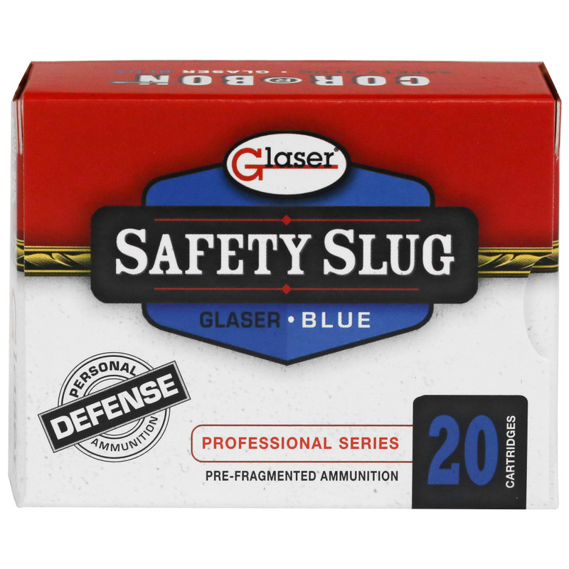 Glaser  Blue | 45 ACP | 145Gr | Pre-Fragmented | 20 Rds/bx | Handgun Ammo