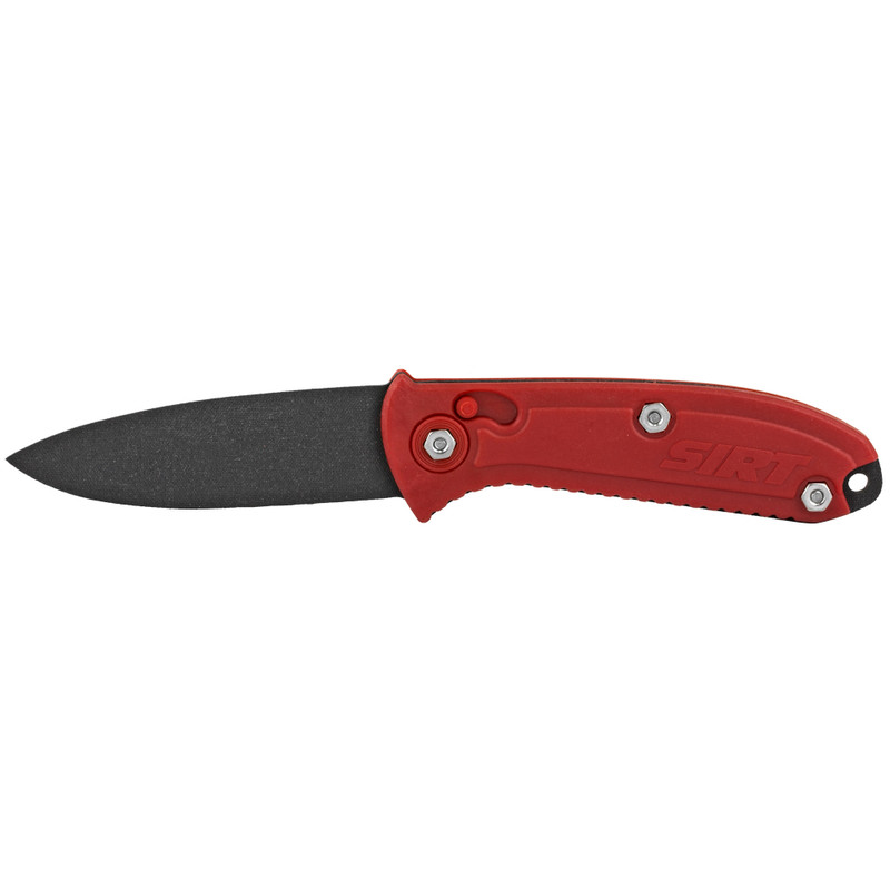 SIRT Trainer Knife| Durable Rubber Blade| Red Handle