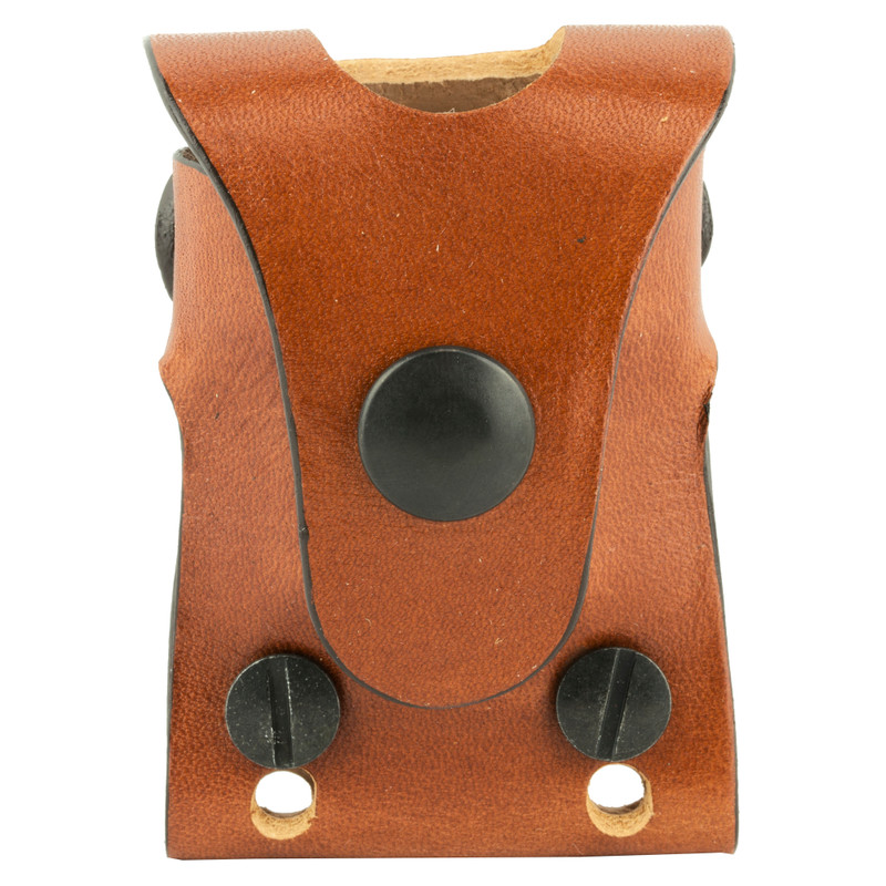Second Six Speedloader Magazine Pouch| Fits HKS SPD/LDR 10A & 36A| Ambidextrous| Tan Leather