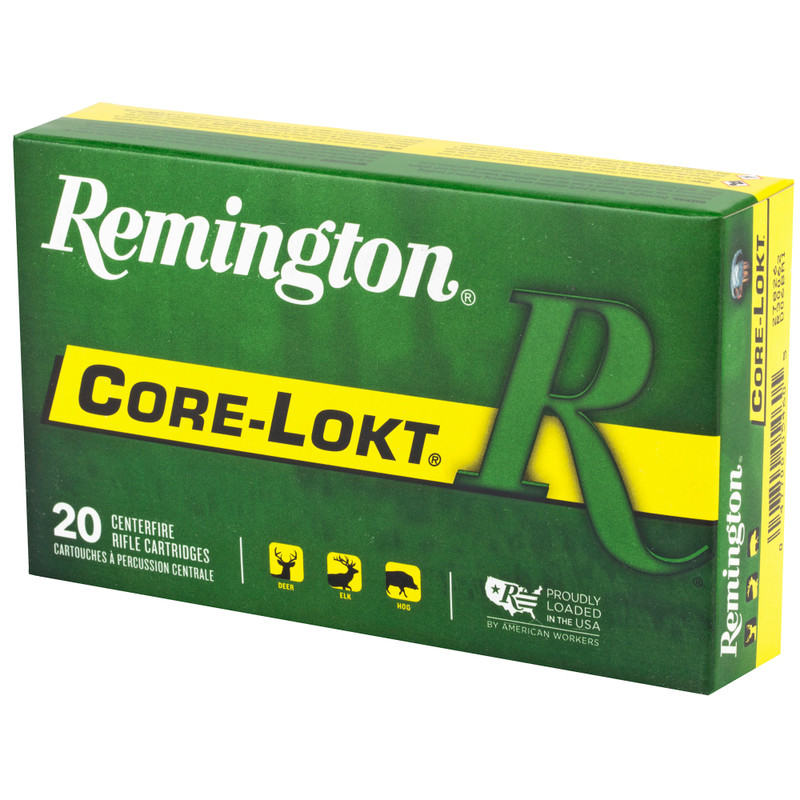 Remington | 30-06 Springfield | 150Gr | Pointed Soft Point | 20 Rds/bx | Rifle Ammo