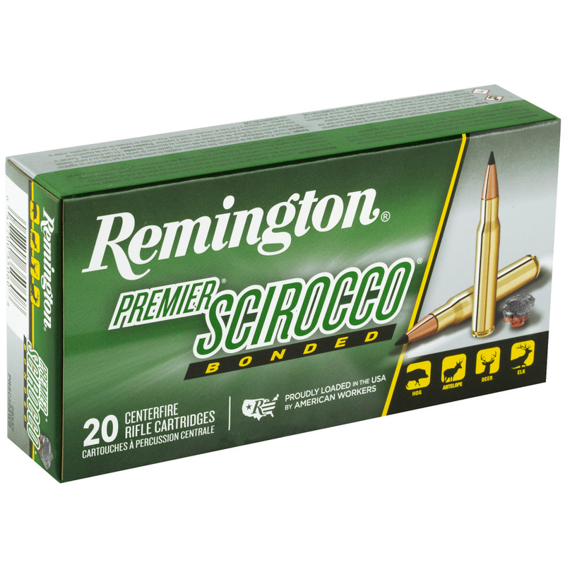 Premier Scirocco Bonded | 308 Winchester | 165Gr | Polymer Tip | 20 Rds/bx | Rifle Ammo